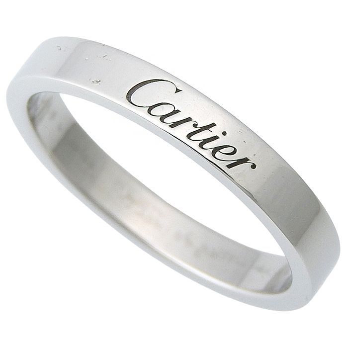 CARTIER カルティエ Cドゥ カルティエ ウェディング リング Pt950