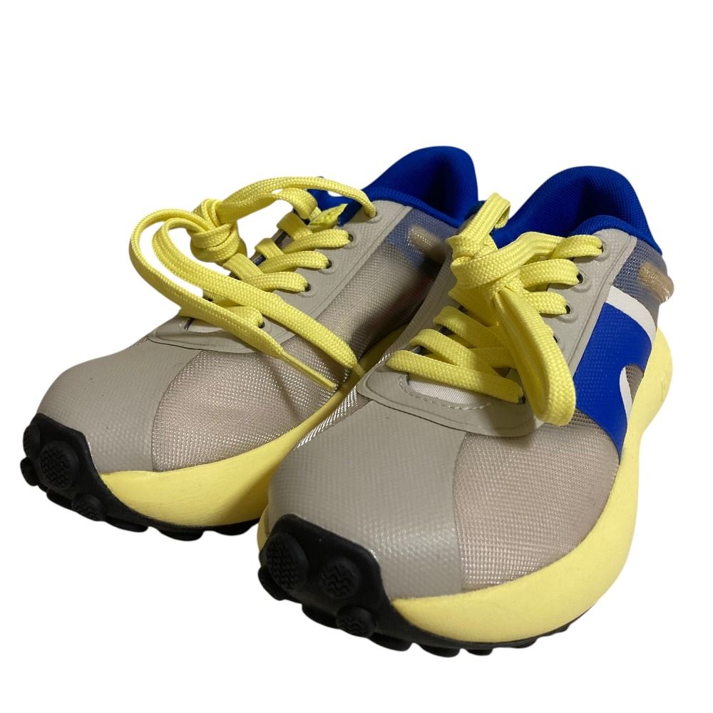 美品 CAMPER カンペール PELOTAS ATHENS ペロータス アセンズ プラットフォーム スニーカー サイズ35 約22.5cm イエロー ブルー レディース 古着 中古 USED