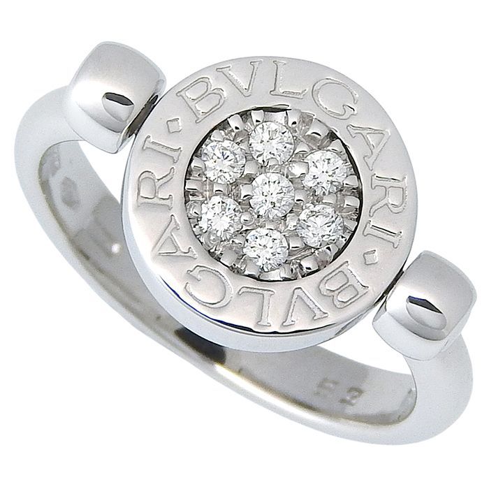 BVLGARI ブルガリ ブルガリ ブルガリ フリップ ダイヤ オニキス リング