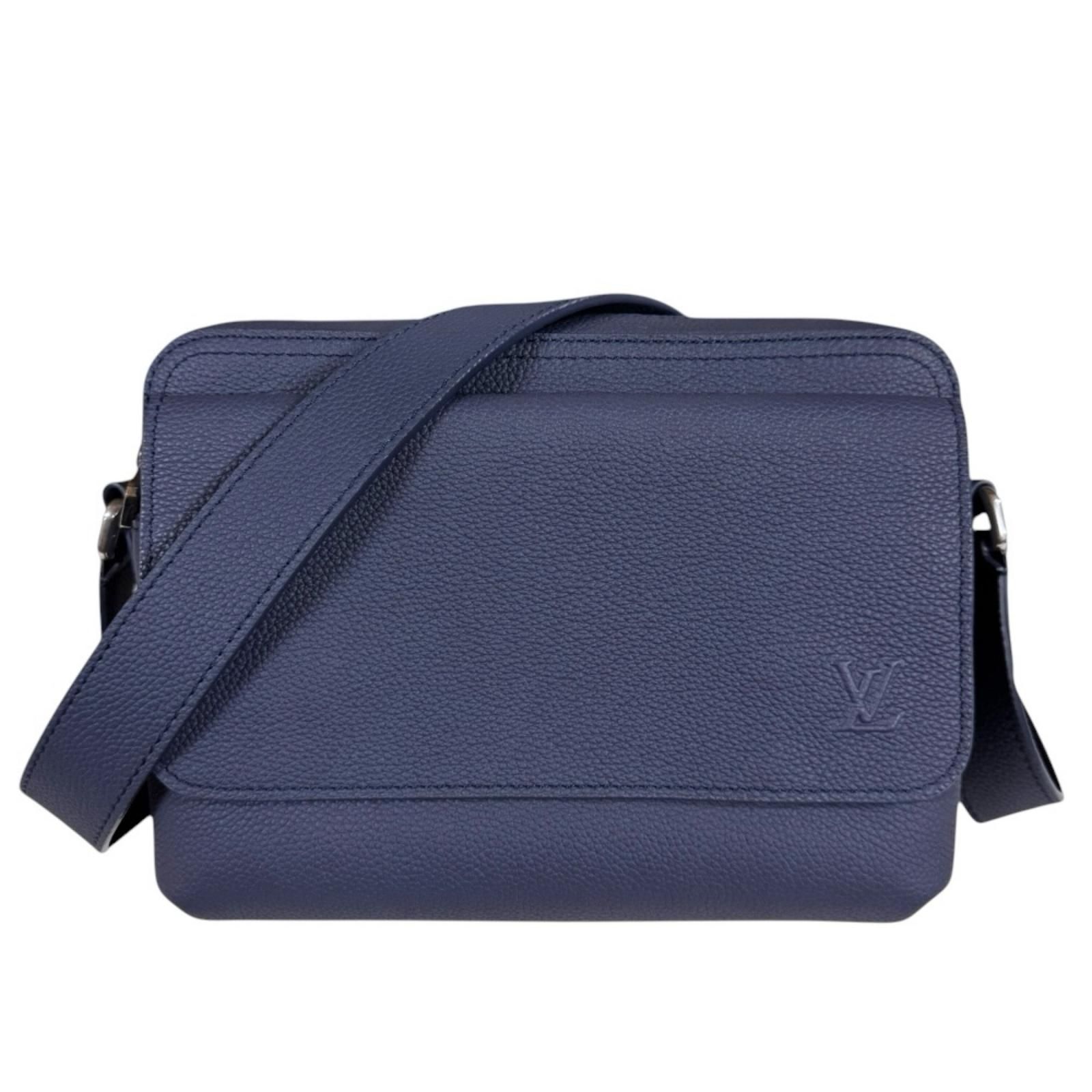 ルイヴィトン ボーディング・メッセンジャー アエログラム ショルダーバッグ M15260 ネイビー ユニセックス LOUIS VUITTON 中古 ルイヴィトン ルイ ヴィトン