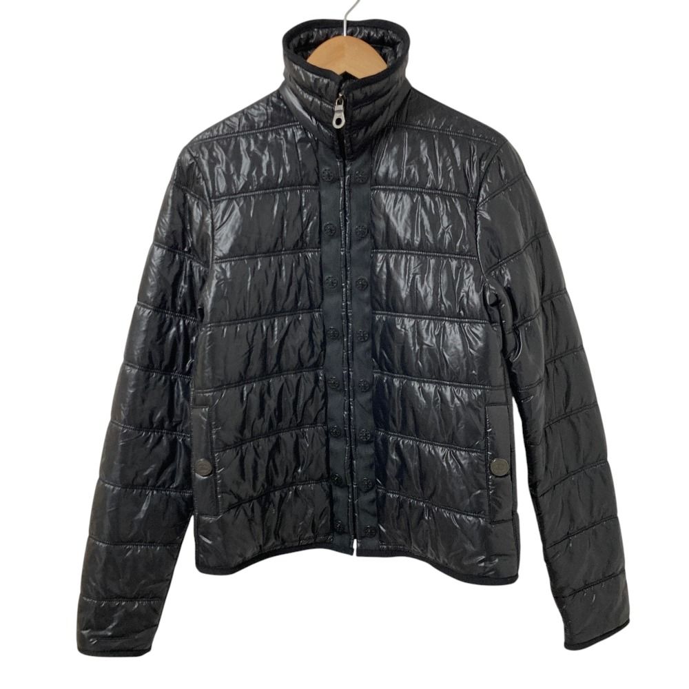良品 CHANEL シャネル 10A ココマーク釦 パデッドジャケット P39402V28349 サイズ36 ブラック レディース 古着 中古 USED
