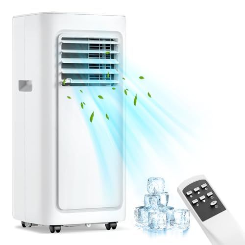 JYWINA スポットクーラー 家庭用 移動式エアコン【2026新型】冷房8畳 2.35kW 除湿35L/日 スポットエアコン 工事不要 静音 ノンドレン すぽつとクーラー 冷房 置き型 ポータブルエアコン 小型 ポータブルクーラー 窓用 移動式 業務送料無料