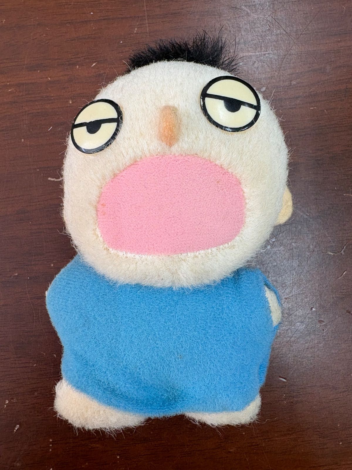 サンリオ みんなのたぁ坊 たあ坊 ぬいぐるみ マスコット 当時物 全長約11cm 昭和レトロ