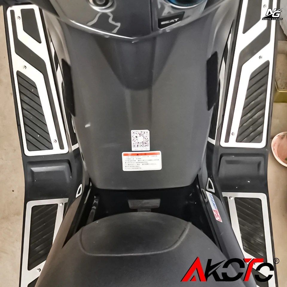 DAELIM XQ 125 / XQ1 125 / XQ2 250 XQ250 RT3 フットプレート ボード ペダル フットレスト フットボード カバー マット パッド