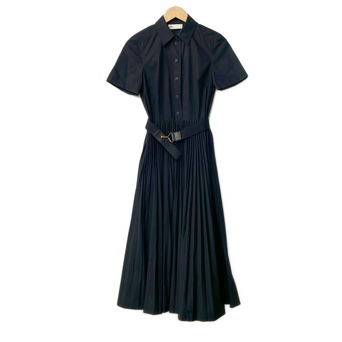 TORY BURCH(トリーバーチ) ワンピース サイズ0 XS レディース - 黒 半袖/ロング