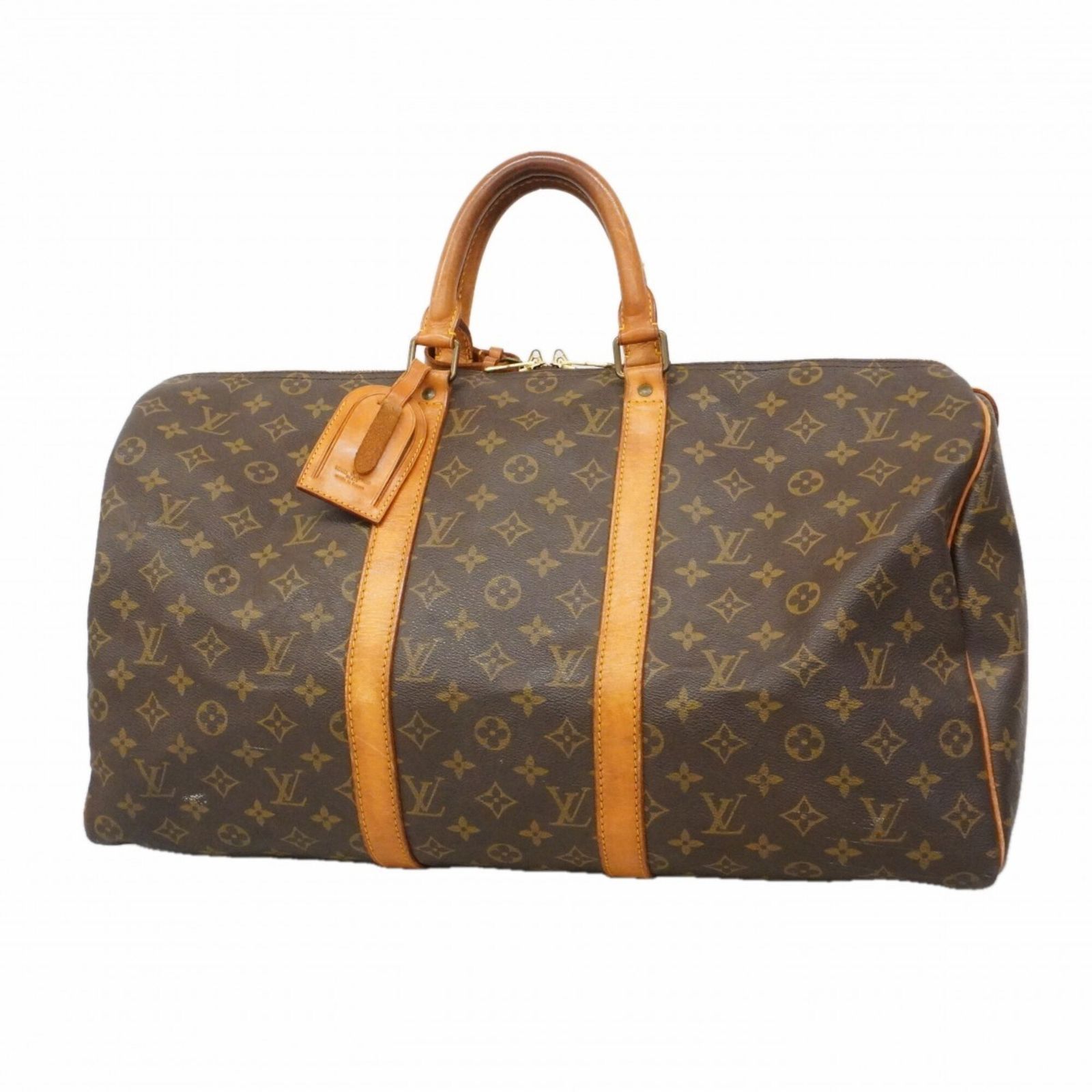 ルイ・ヴィトン(Louis Vuitton) ルイ・ヴィトン バッグ・ボストンバッグ モノグラム キーポル50 M41426 ブラウンメンズ レディース P3011544