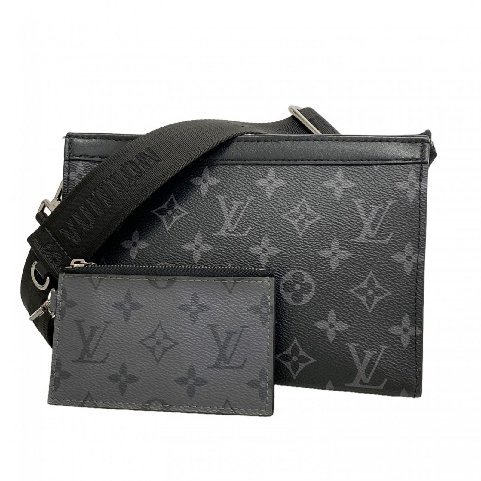 ルイ・ヴィトン(Louis Vuitton) ルイ・ヴィトン ショルダーバッグ モノグラム・エクリプス ガストンウェアラブルウォレット M81124 ブラックメンズ P2961081