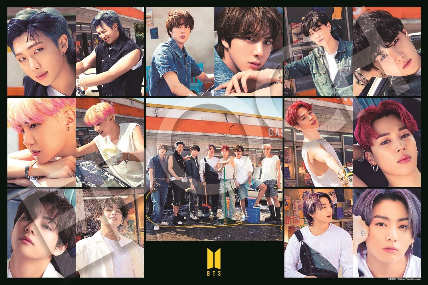 エポック社 1000ピース ジグソーパズル BTS Butter Concept Photo (50×75cm) 13-039s のり付き ヘラ付き EPOCH [Butter Concept Photo] [1000ピース]