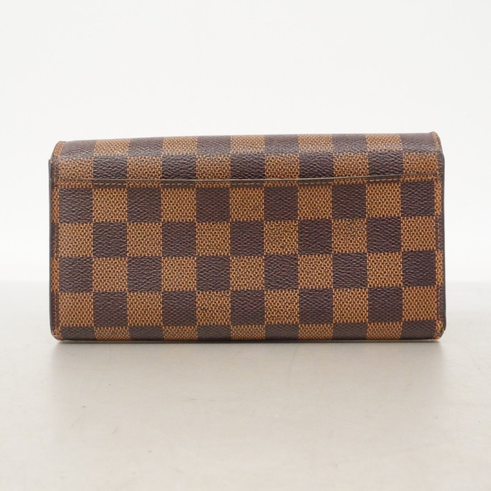 極美品！ルイヴィトン 長財布 ダミエ エベヌポルトフォイユ サラ N63209 ルイ・ヴィトン(Louis Vuitton) ルイ・ヴィトン 長財布 ダミエ