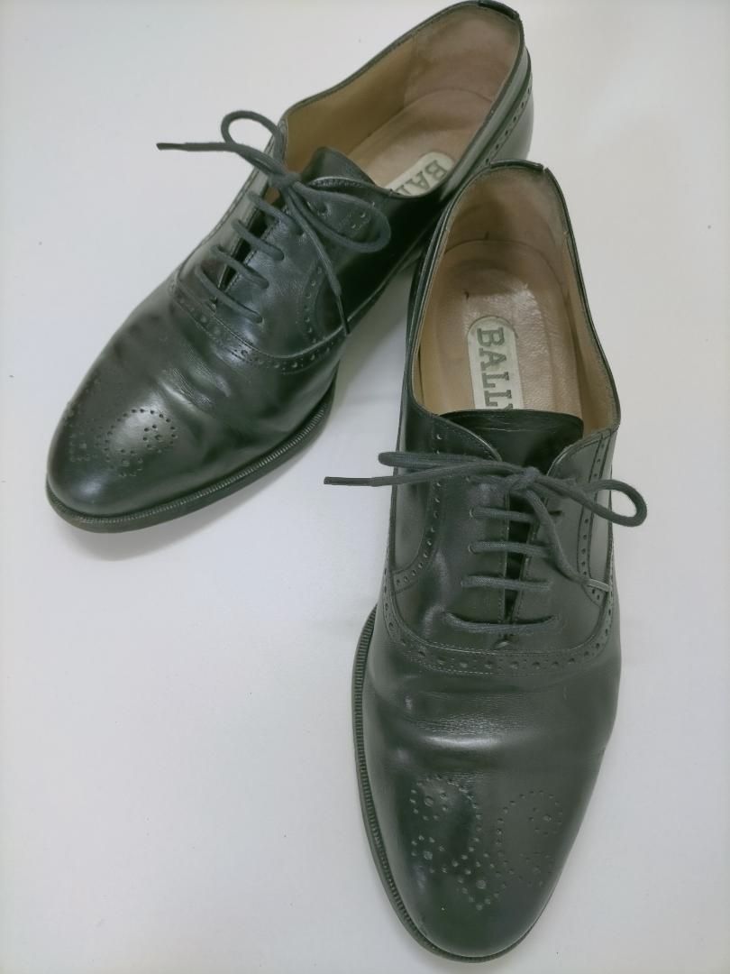 BALLY バリー メンズシューズ 革靴 黒 ビジネス　250418-3T