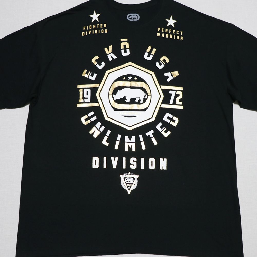 エコーアンリミテッド】Tシャツ メンズ 3XL 新品 未使用 黒 クルー