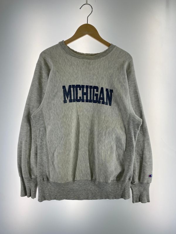 CHAMPION チャンピオン 90's MICHIGAN REVERSE WEAVE SWEATSHIRT 90年代 リバースウィーブ スウェットシャツ トレーナー トップス 【146-260529-yn-02-min】