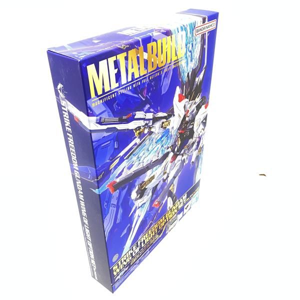 中古】【未開】METAL BUILD ストライクフリーダムガンダム 光の翼