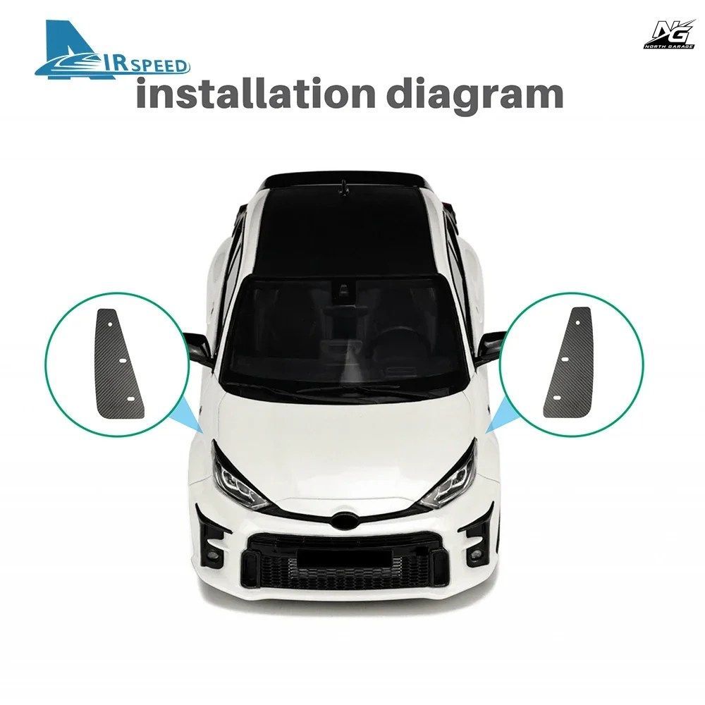 布製カーボンファイバー製自動車用フロントタイヤフェンダープロテクター トヨタ ヤリス GR 2020 - 24 2026 3K マッドフラップ マッドガー
