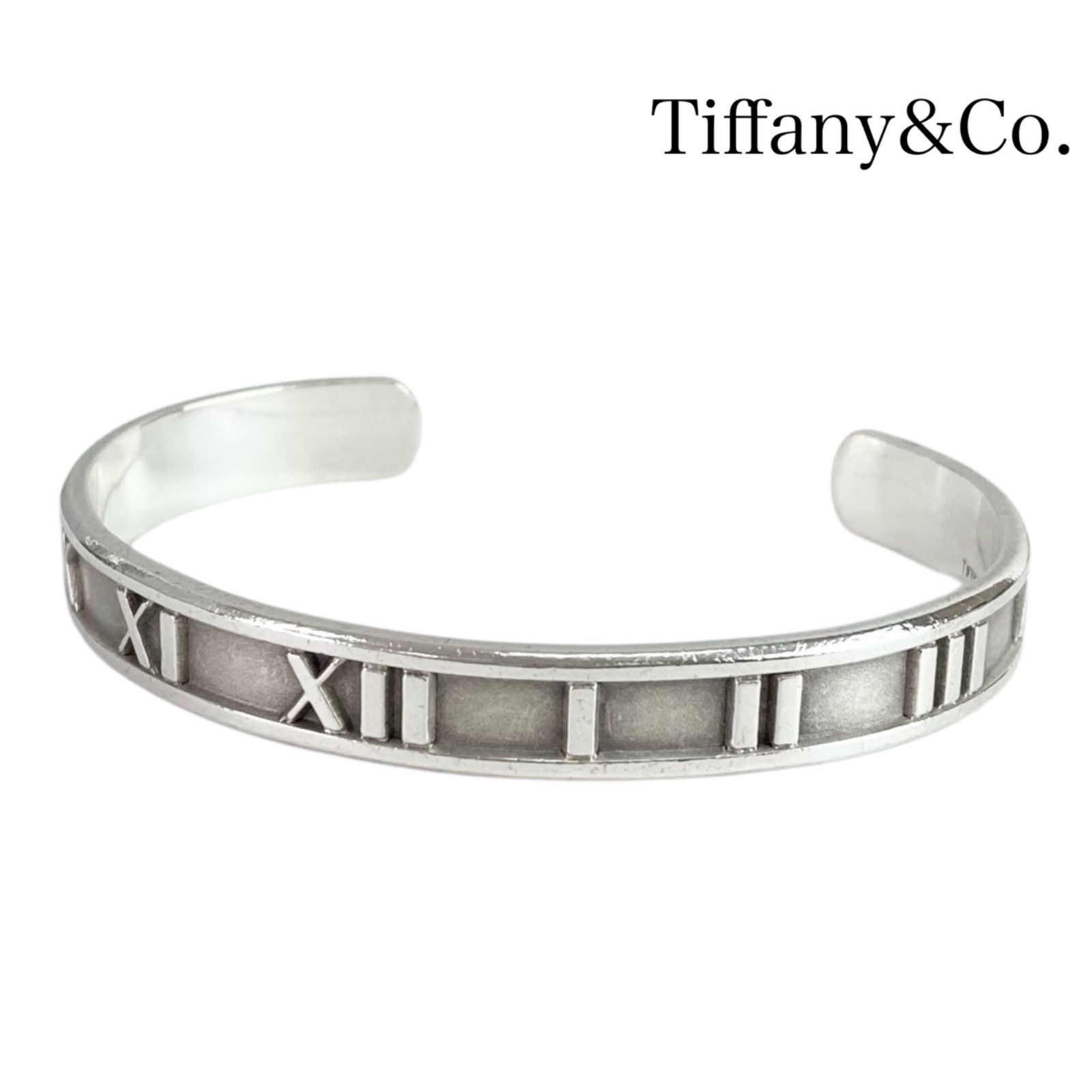 Tiffany ＆ Co. バングル カフ アトラス チタン シルバー 925 SILVER