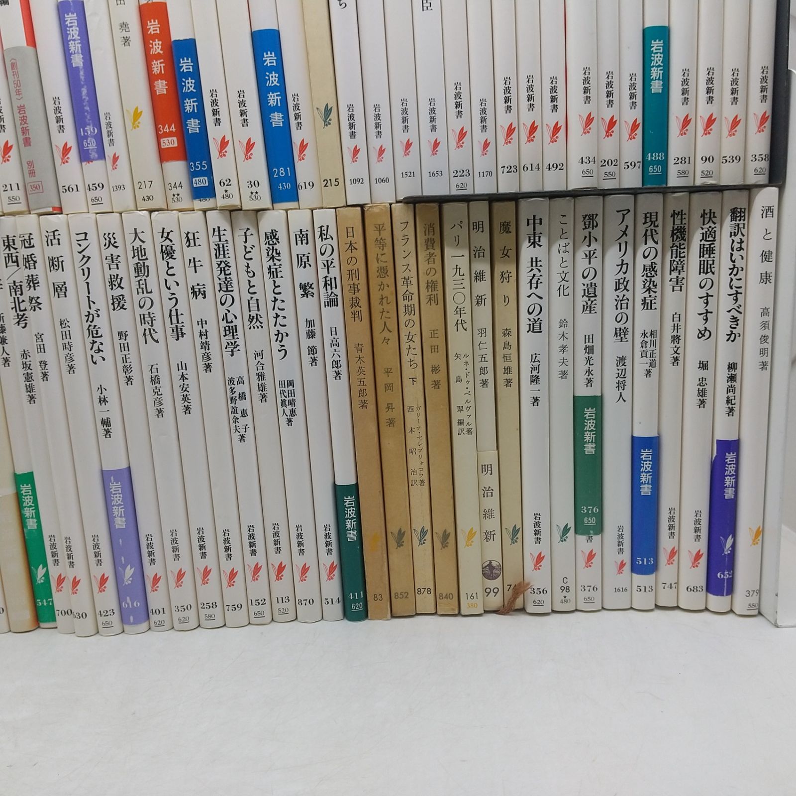 まとめ売り】岩波新書 約100冊まとめ売り 文庫本 岩波書店 2605Sth52
