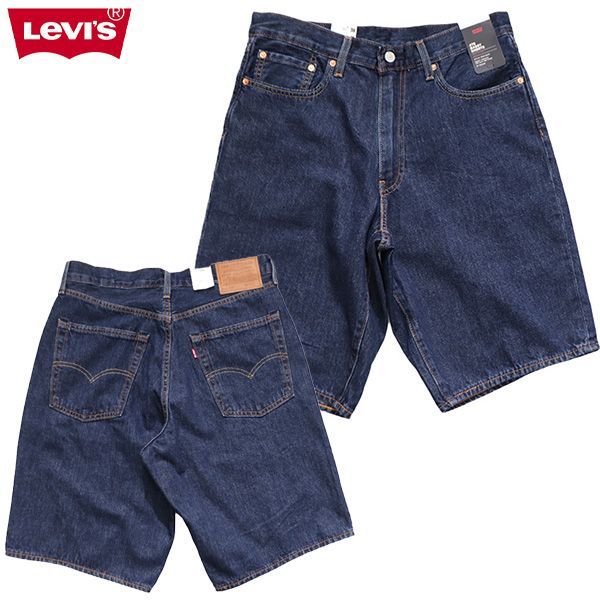 リーバイス【Levi's】001JM0009 478 バギーショートパンツ ミディアムイ ンディゴ 短パン ジーンズ デニム メンズ レディース ボトムス おしゃれ アメカジ