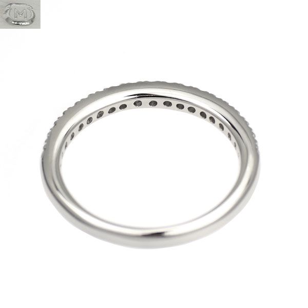ミキモト Pt950 ダイヤモンド リング 0.12ct ハーフエタニティ - メルカリ