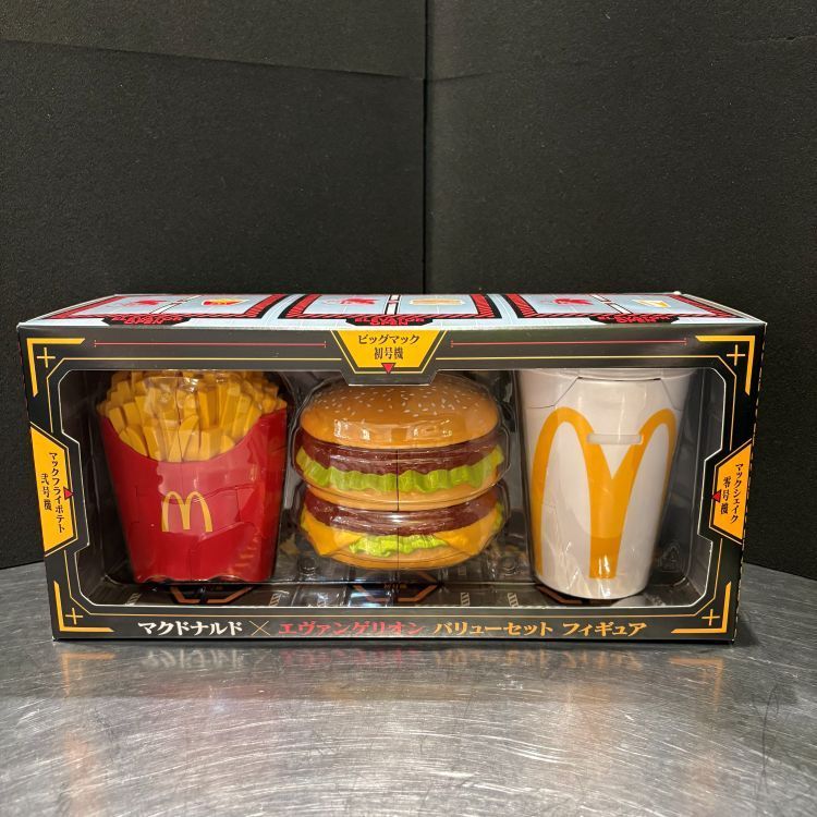 中古品】新世紀エヴァンゲリオン マクドナルド限定フィギュアセット 
