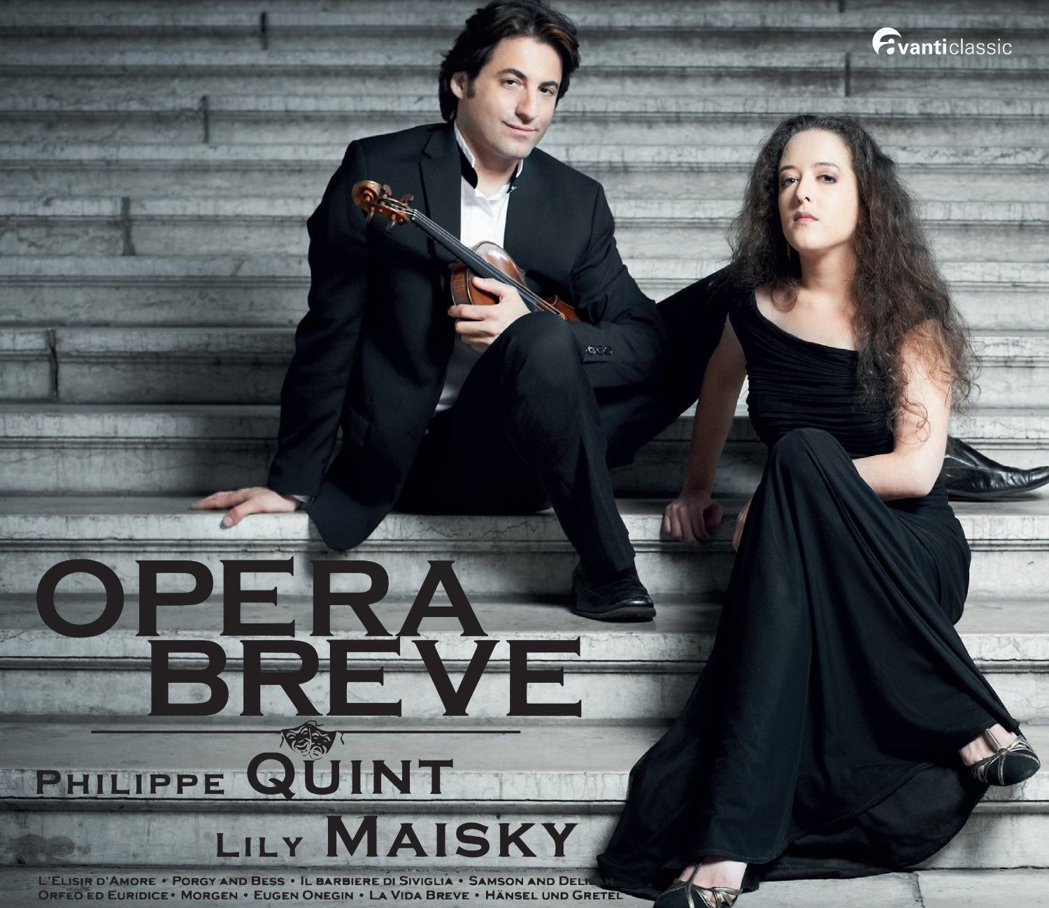 【CD】オペラ・ブレーヴェ (Opera Breve / Philippe Quint , Lily Maisky) [SACD Hybrid] [輸入盤]