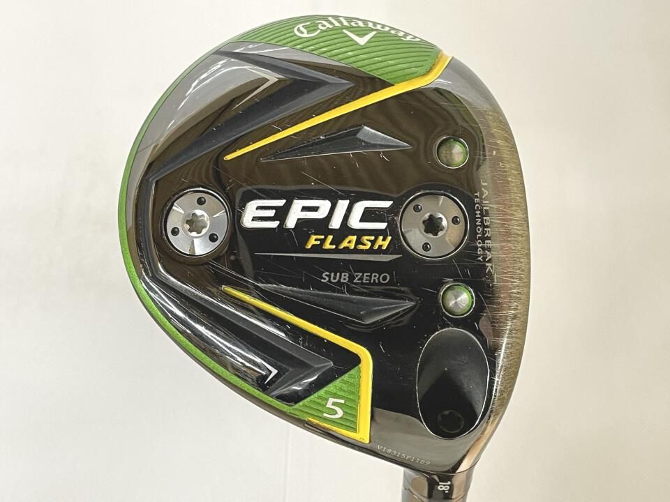キャロウェイ　EPIC FLASH SUB ZERO　18度　TENSEI CK PRO Orange 70　Xフレックス　フェアウェイウッド　中古　ゴルフドゥ！岡山青江店【最短即日発送】