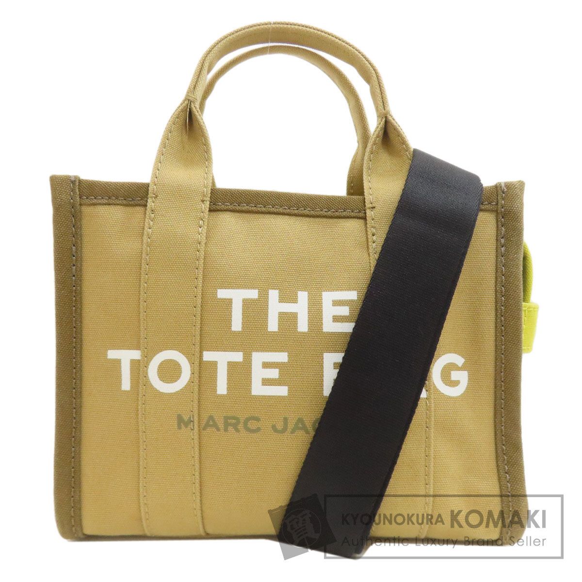 MARC JACOBS マーク・ジェイコブス ロゴ ハンドバッグ キャンバス レディース [中古]