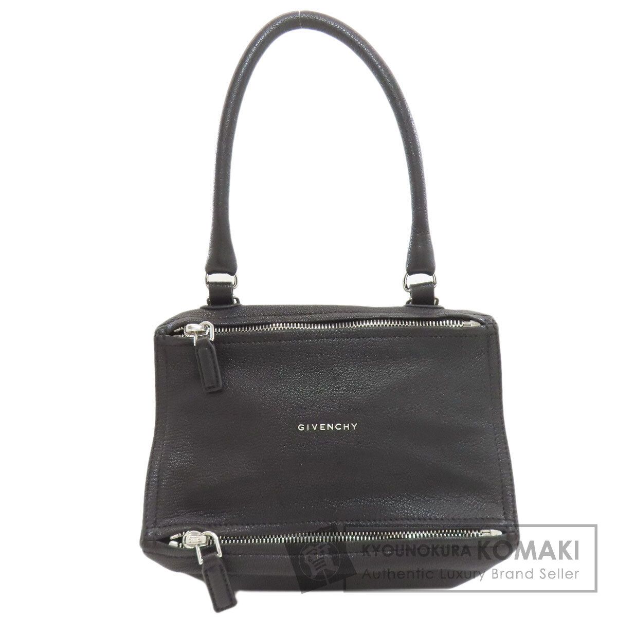GIVENCHY ジバンシー パンドラ ハンドバッグ レザー レディース [中古]