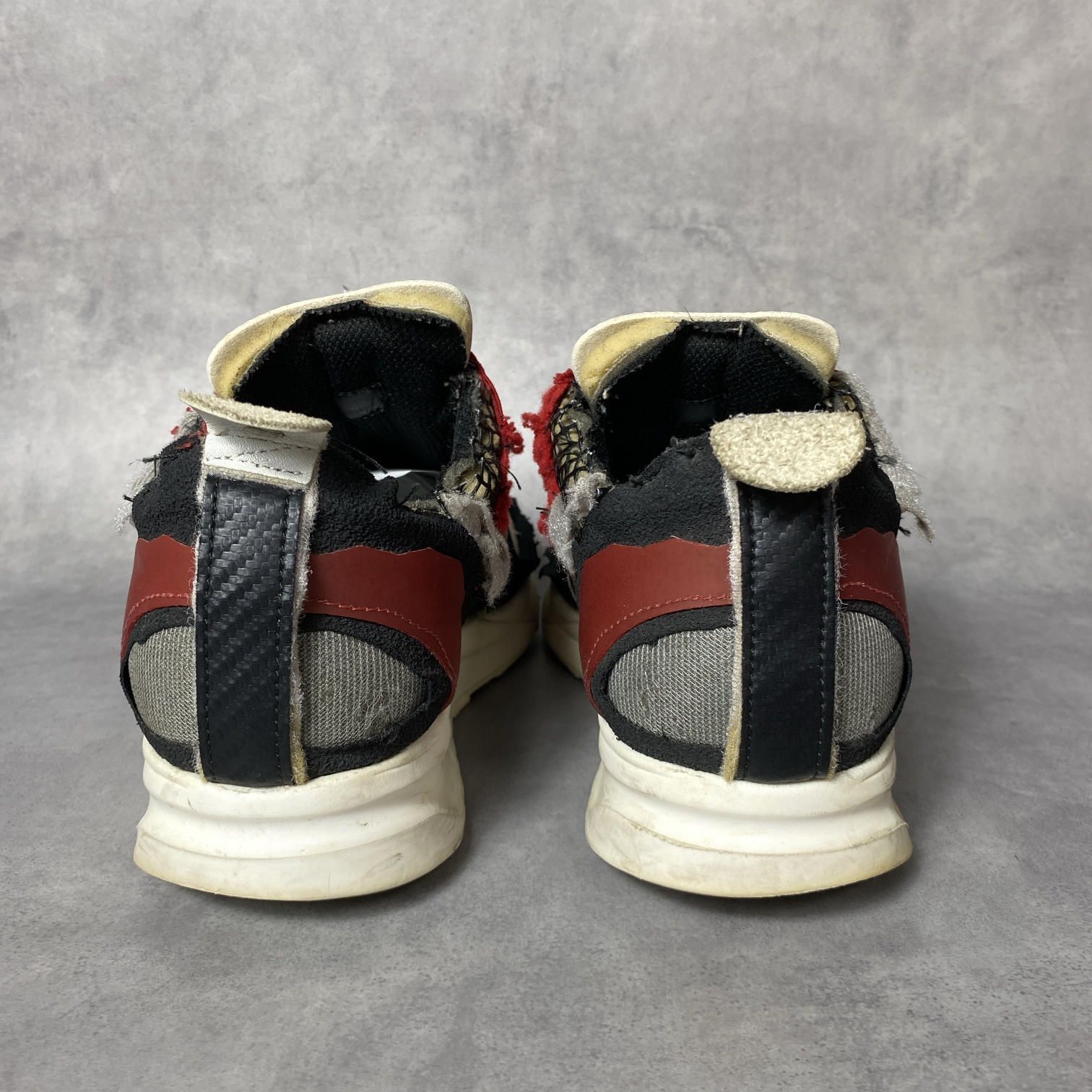 PQ391◇MAISON MARGIELA : Deconstructed Sneakers◇42◇赤系 メゾン 