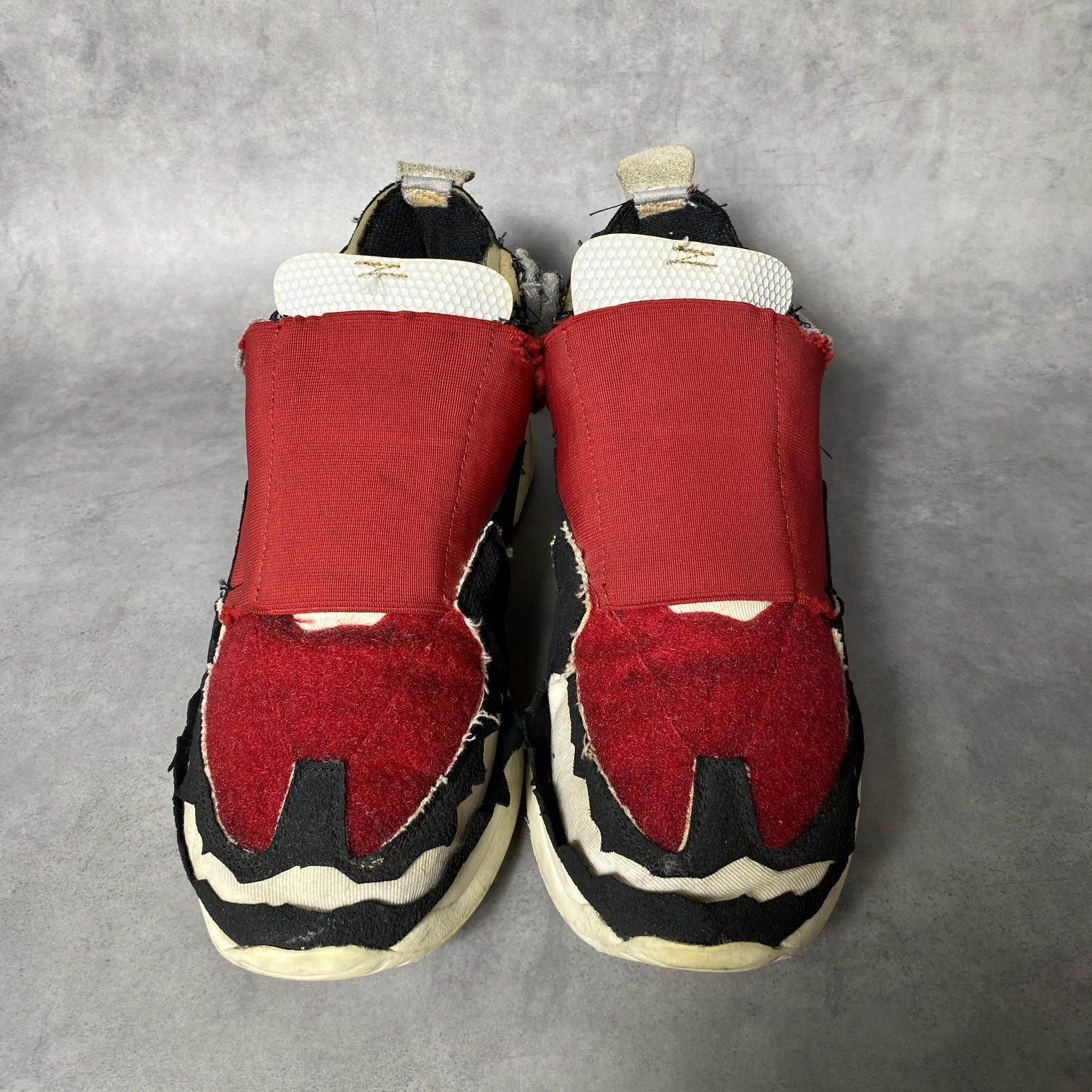 PQ391◇MAISON MARGIELA : Deconstructed Sneakers◇42◇赤系 メゾン 