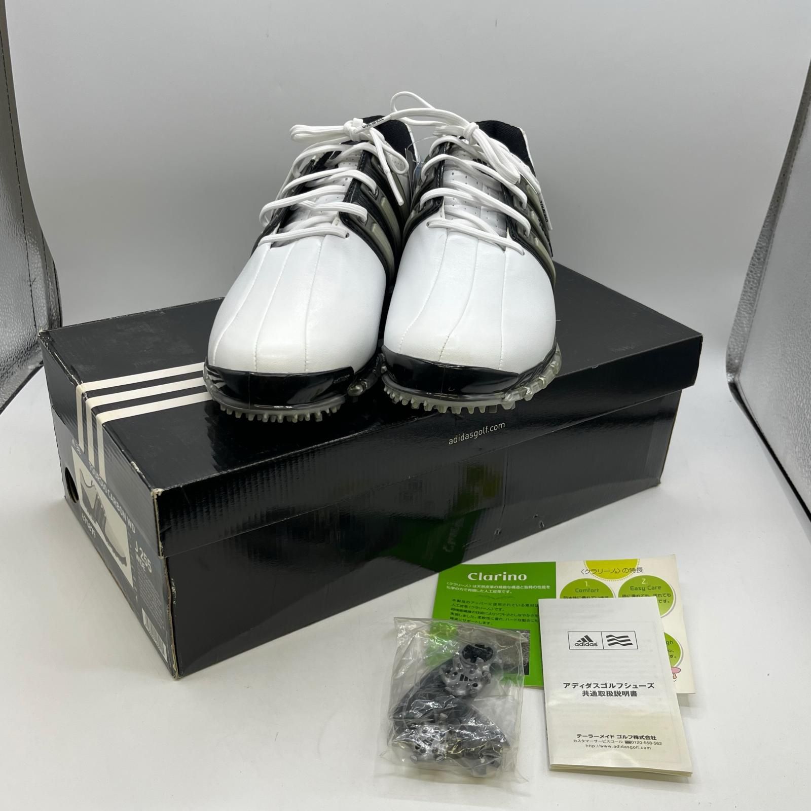 adidas アディダス ゴルフシューズ　TOUR360 CARBON WD 675879 ホワイト