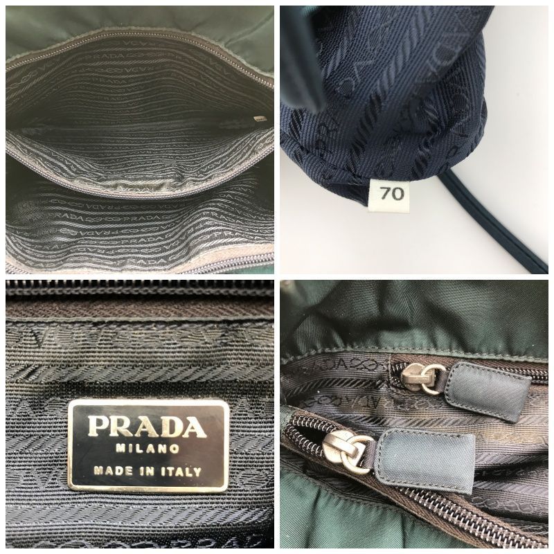 PRADA プラダ ショルダーバッグ トートバッグ テスートナイロン 三角