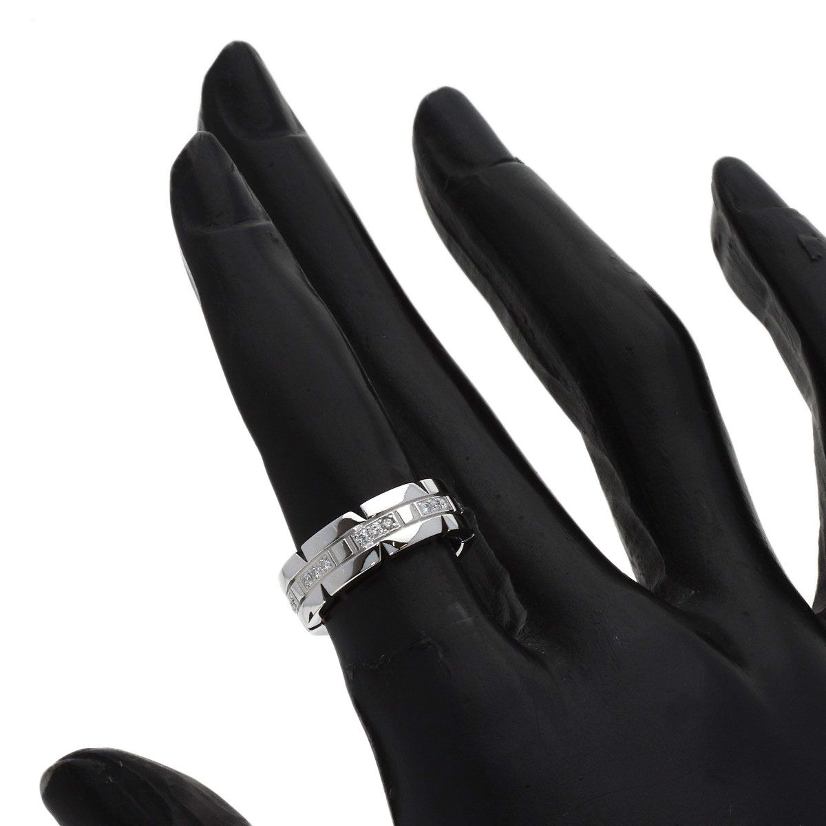 CARTIER カルティエ タンクフランセーズ ハーフ ダイヤモンド #47 