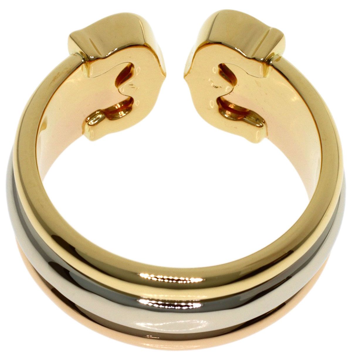 CARTIER カルティエ 2Cリング #54 リング・指輪 K18YG K18WG K18PG 
