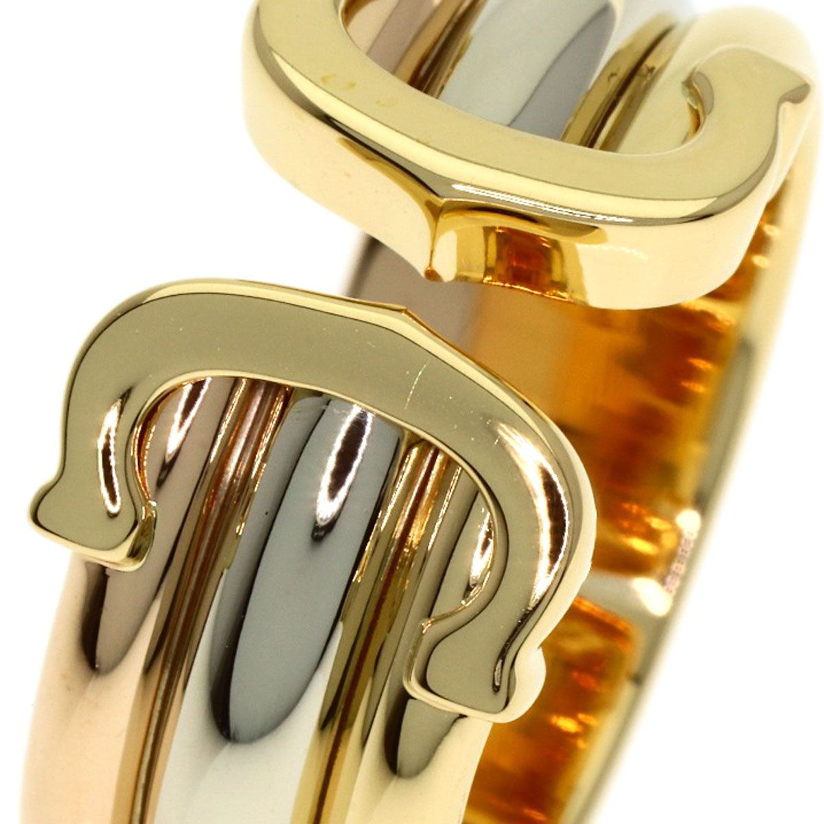 CARTIER カルティエ 2Cリング #54 リング・指輪 K18YG K18WG K18PG 