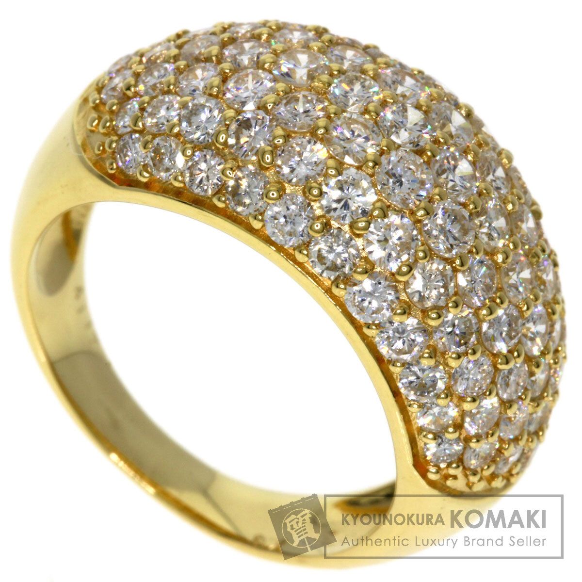 SELECT JEWELRY セレクトジュエリー ダイヤモンド リング・指輪 K18YG レディース [中古]