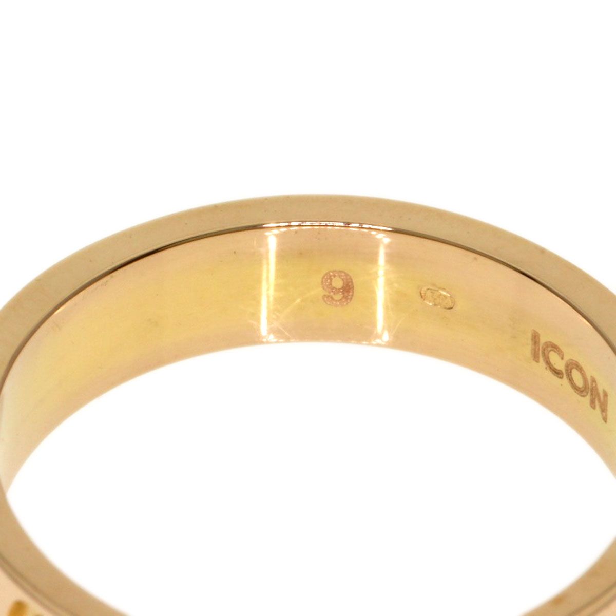 GUCCI グッチ アイコン #9 リング・指輪 K18PG レディース [中古 