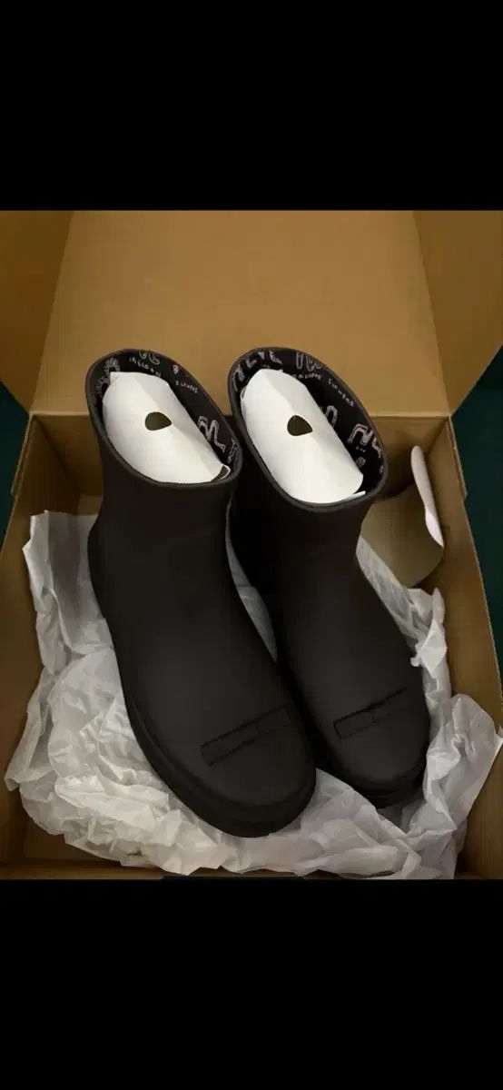 (新品) MARGESHERWOOD リー リボン レインブーツ ダークブラウン 36(230)