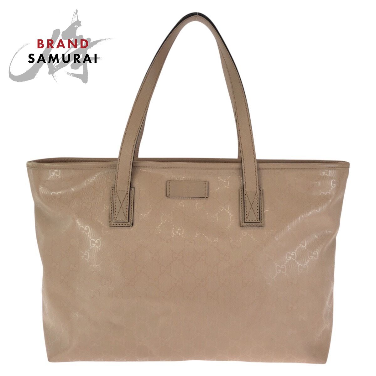 GUCCI グッチ GGインプリメ ピンク ゴールド金具 PVC 211137 トートバッグ ショルダーバッグ レディース 602147【中古】