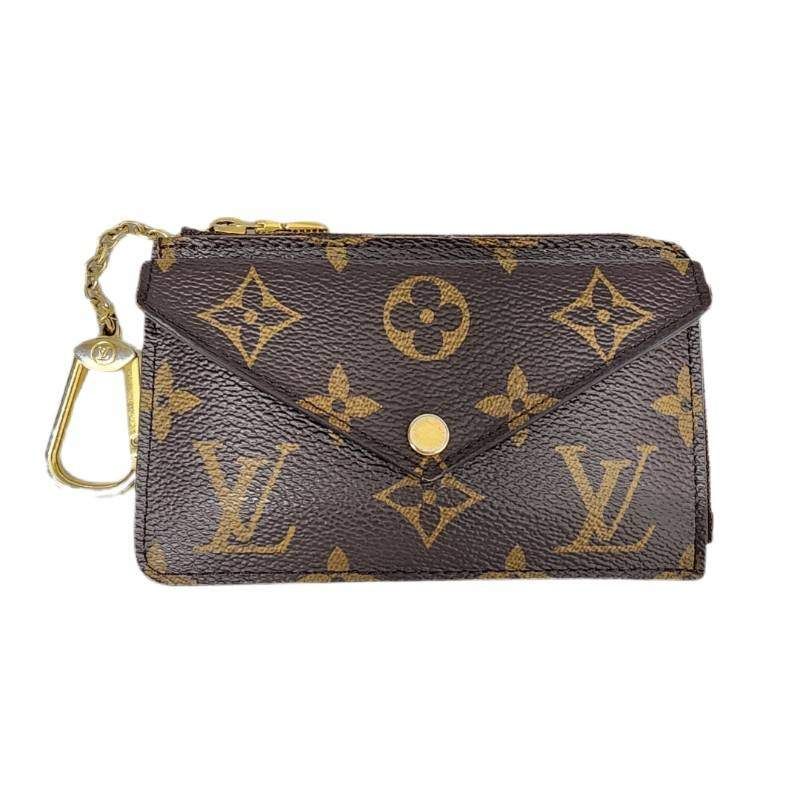 LOUIS VUITTON ルイヴィトン ポルト カルト・レクト ヴェルソ M69431 ブラウン モノグラム カードケース レディース 【中古】 52605K220