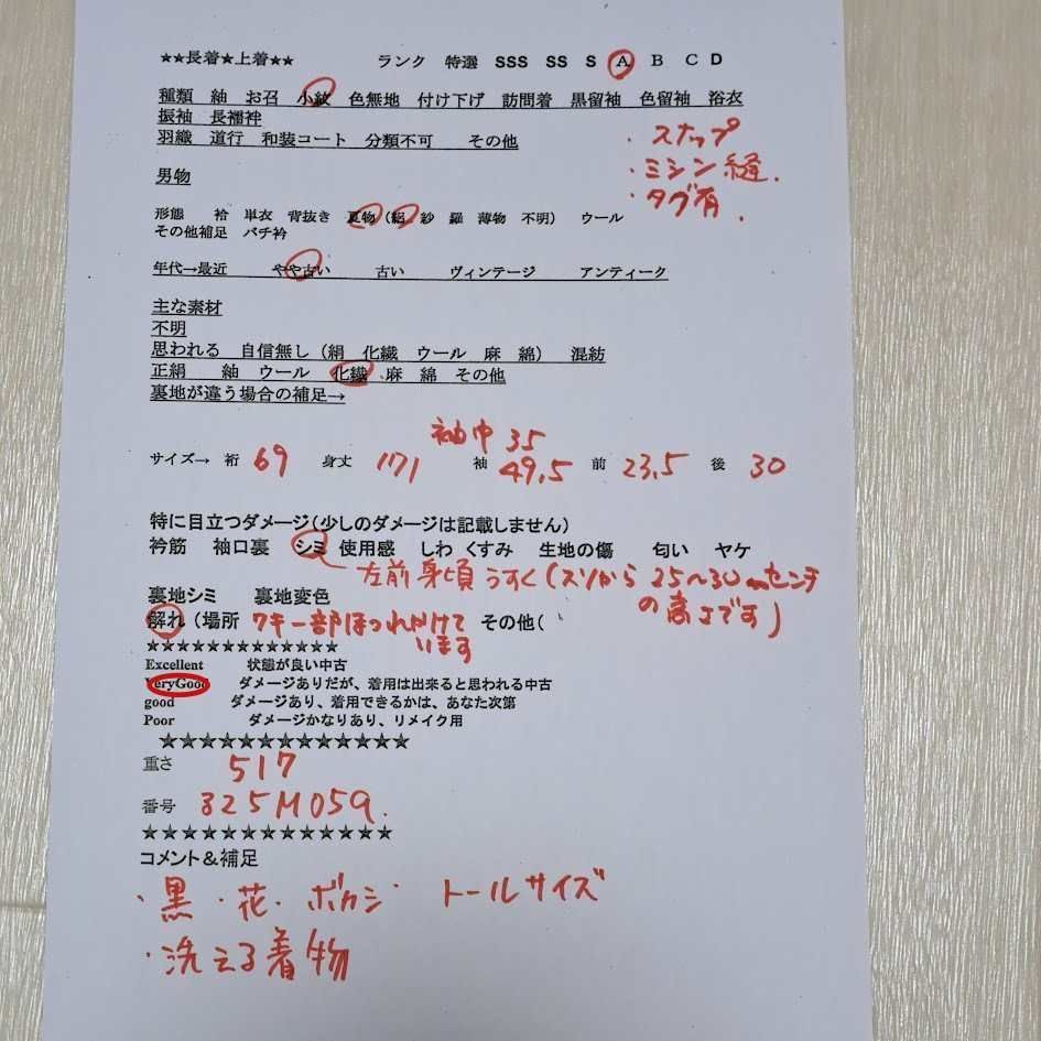 【洗える夏着物・絽・小紋】 化繊 黒地に花模様 トールサイズ る25M05a 【洗える夏着物・絽・小紋】 化繊 黒地に花模様 トールサイズ る25M05a