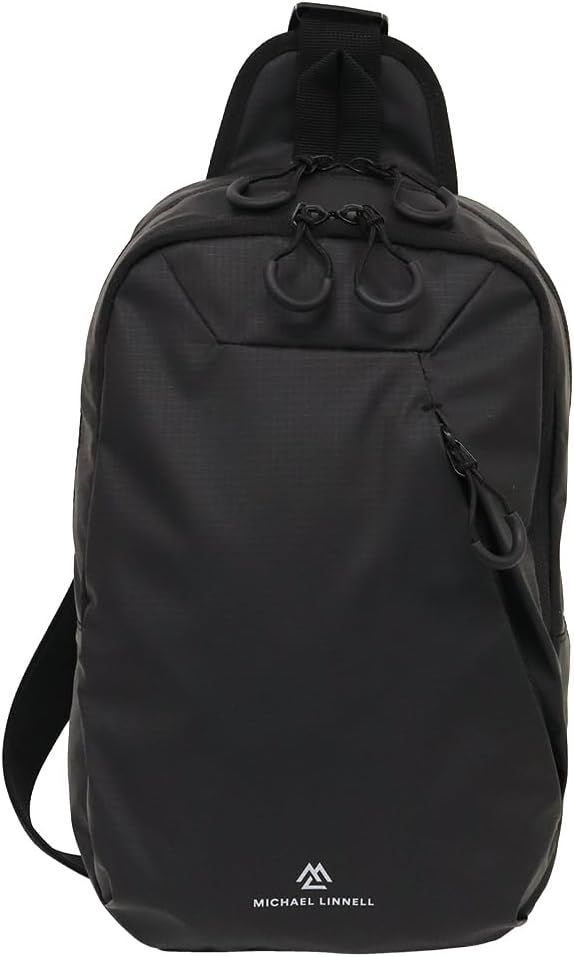 [ MICHAEL LINNEL A.R.M.S マイケルリンネル アームズ ] バッグ BODYBAG ボディバッグ 耐久性 撥水 軽量 普段使い 旅行 アウトドア レジャー トラベル フェス メンズ レディース 男女兼用 MLAC-30 （ ブラック ）
