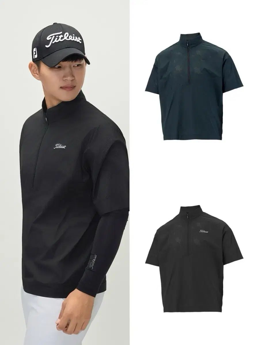 タイトリスト メンズ アノラック 半袖Tシャツ