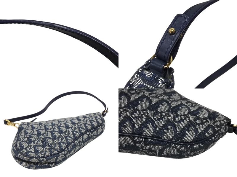 CHRISTIAN DIOR クリスチャンディオール トロッター サドルバッグ ワン