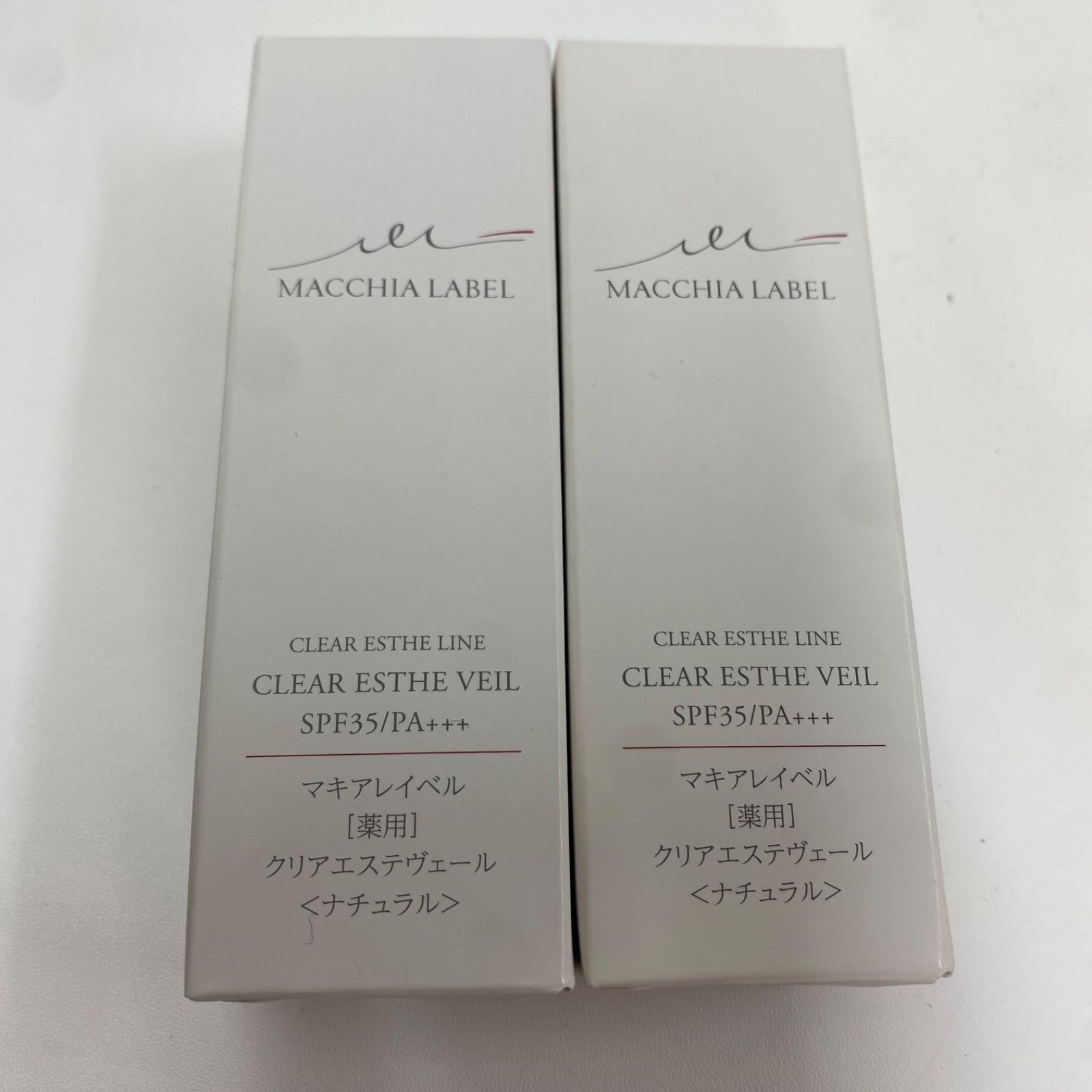 Ｍ4725 Macchia Label 薬用クリアエステヴェール ナチュラル13ml 計2点セット