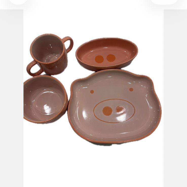 【展示品】STAUB 子ども用食器セット 4個