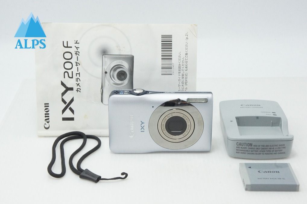 Canon キヤノン IXY 200F コンパクトデジタルカメラ シルバー 260528x