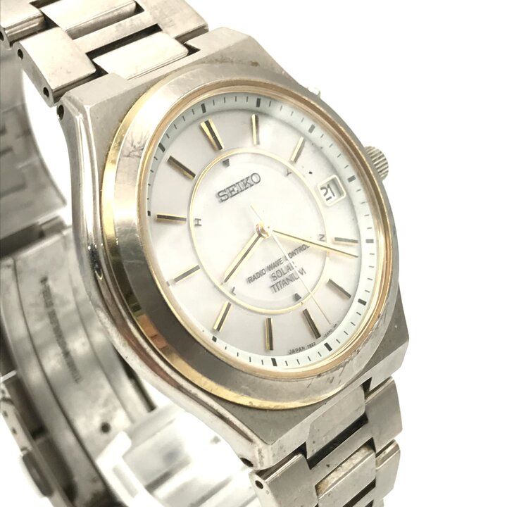 良品 SEIKO セイコー ラジオウェーブ コントロール スピリット 電波 