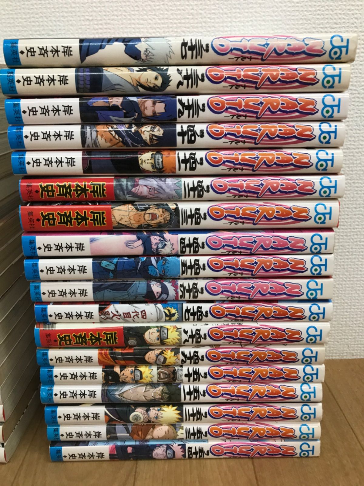 ☆②【未開封あり】NARUTO ナルト 1~72巻 コミック全巻セット＋関連本6