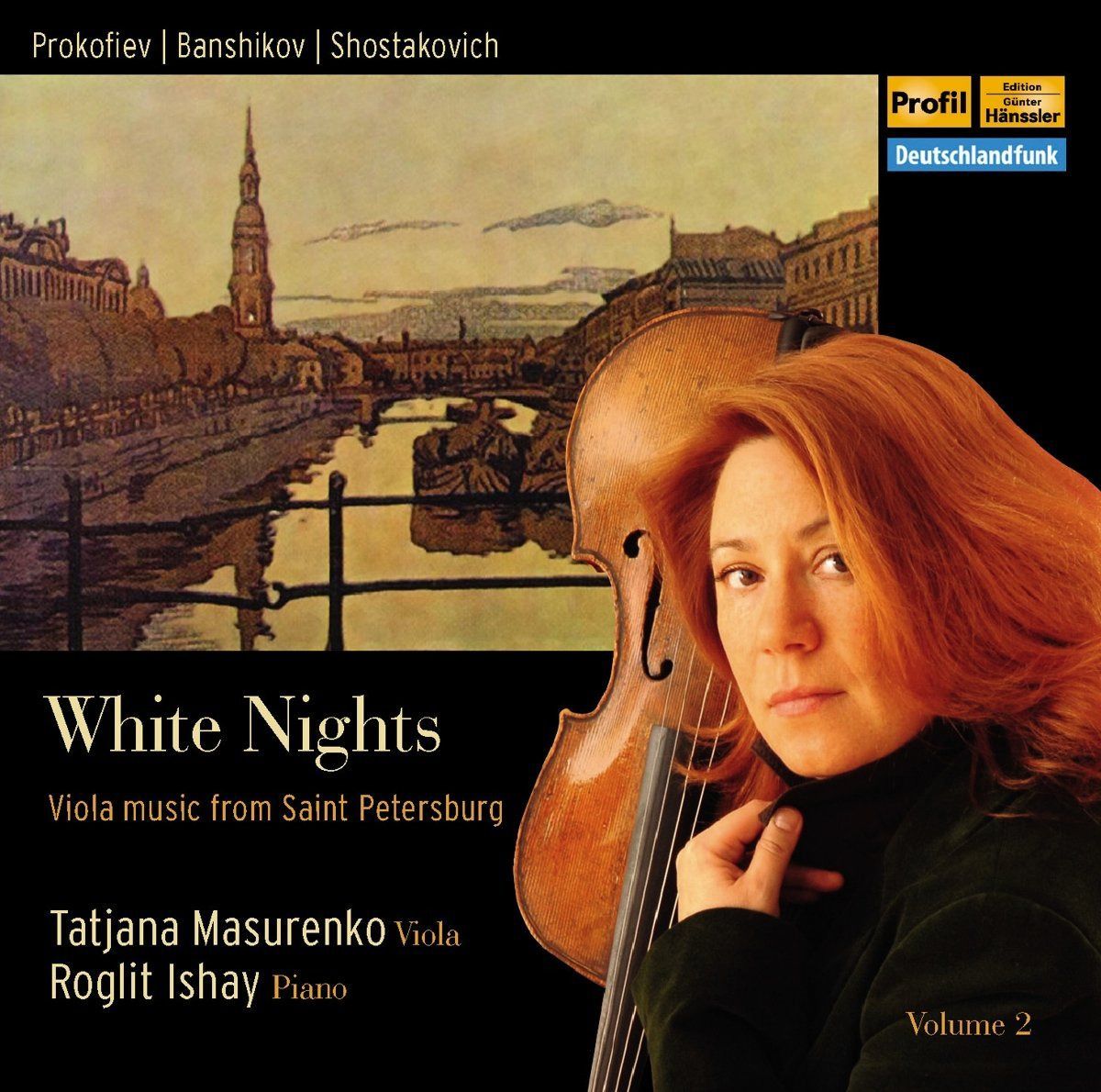 【CD】白夜 ~ ペテルブルグのヴィオラ音楽 Vol.2 (White Nights ~ Viola music from Saint Peterburg Volume 2 / Tatjana Masurenko (Viola) , Roglit