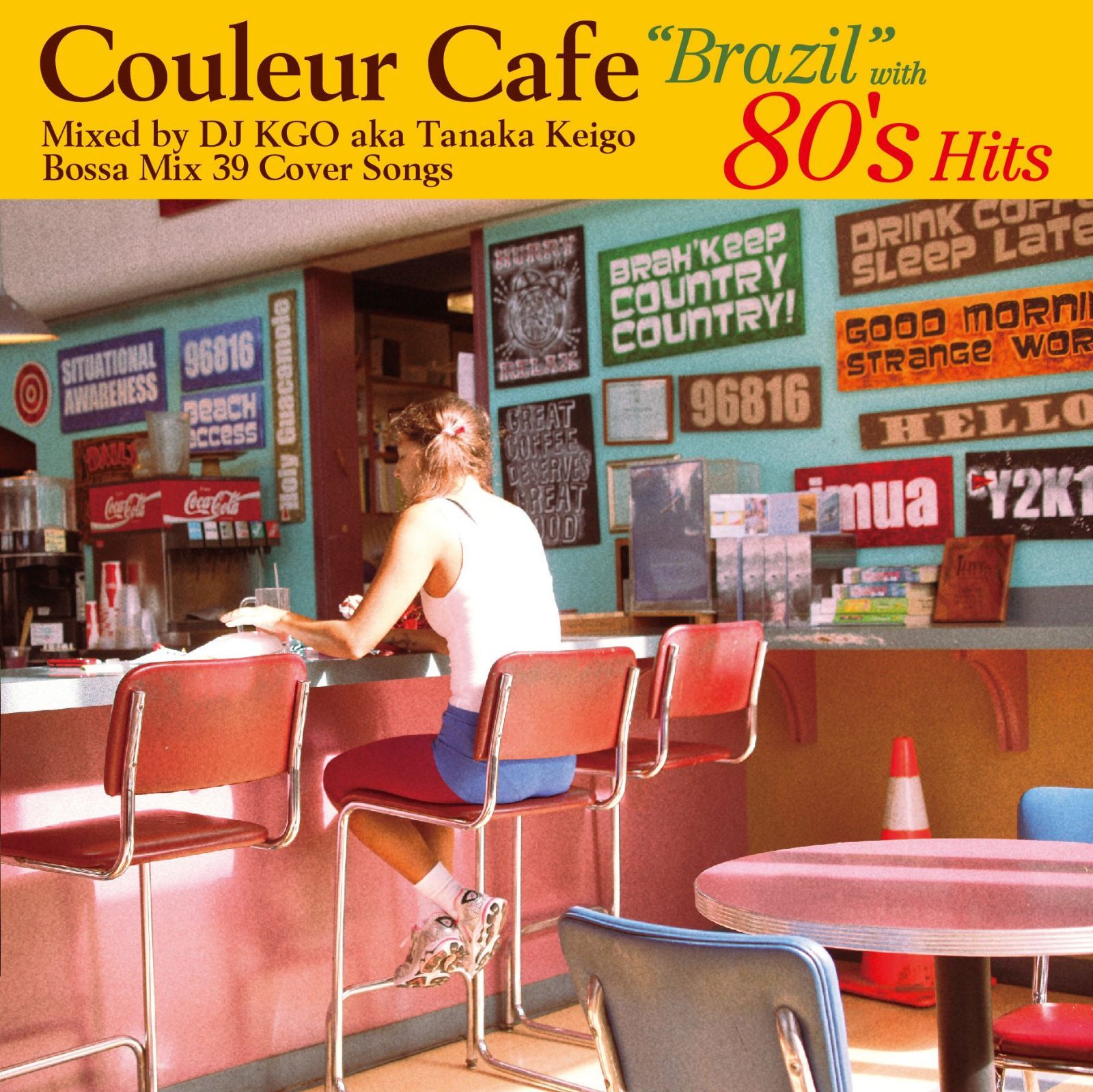 【CD】Couleur Cafe“Brazil”with 80’s Hits Mixed by DJ KGO aka Tanaka Keigo Bossa Mix39 Cover Songs